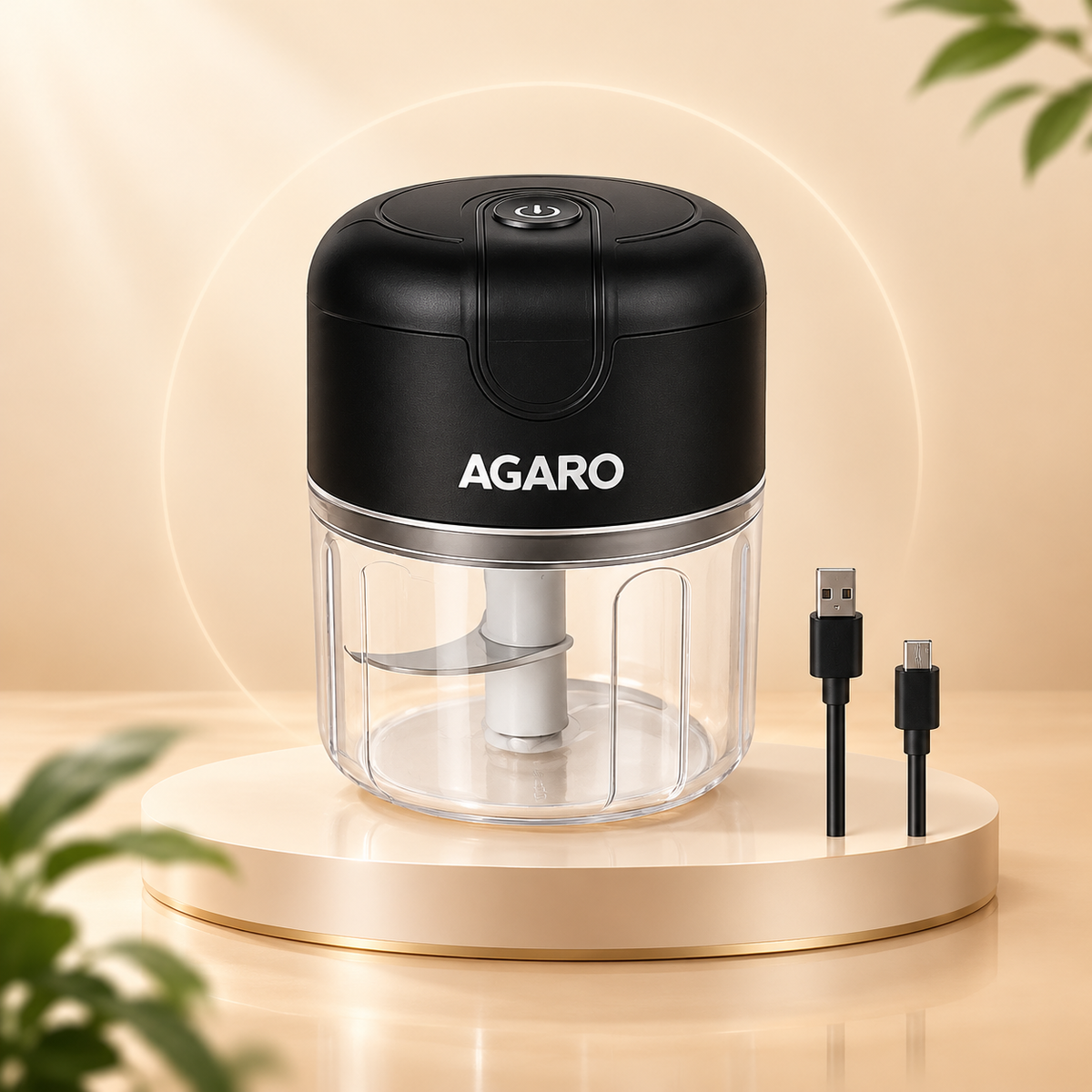 Effortless Mini Electric Food Chopper